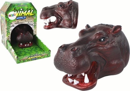 Picture of LeanToys Pacynka na Rk Hipopotam Zwierztko