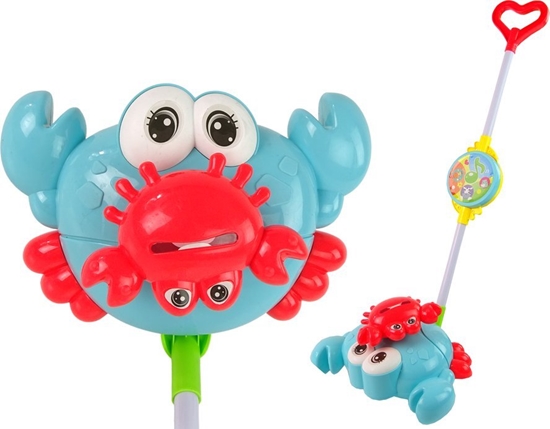 Picture of LeanToys Pchacz wieccy Kiju Krab Niebieski Muzyka