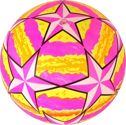 Picture of LeanToys Pika Gumowa 22 cm Róowa