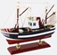 Attēls no LeanToys Statek Kuter Rybacki Kolekcjonerski Okrt Drewniany