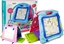 Изображение LeanToys Tablica do Rysowania Dwustronna Pisaki Magnesy