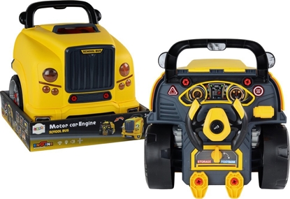 Изображение LeanToys Warsztat Silnik Bus Do Rozkrcania Zestaw Majsterkowicza óty Autobus