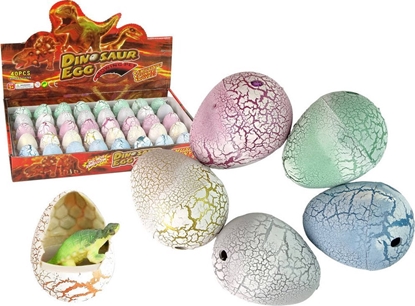 Изображение LeanToys Wykluwajce si Magiczne Jajko Dinozaura Rosnce 4 cm Biae