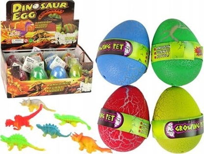 Изображение LeanToys Wykluwajce si Magiczne Jajko Dinozaura Rosnce 6 cm Kolorowe