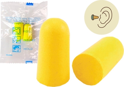 Изображение LeanToys Zatyczki Wyguszajce Stopery Do Uszu 24,5mm 13mm