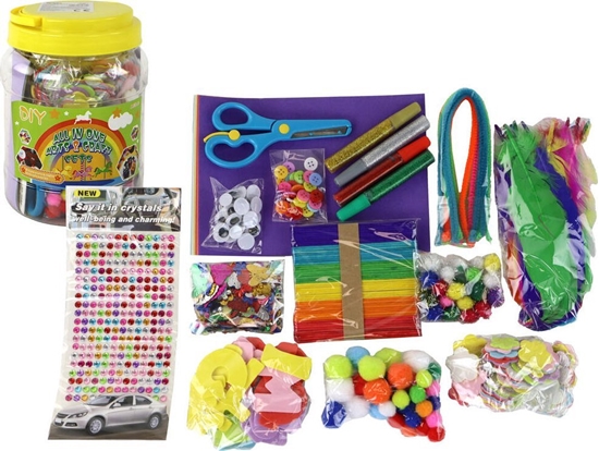 Picture of LeanToys Zestaw Artystyczny Kreatywny Plastyczny W Soiku DIY