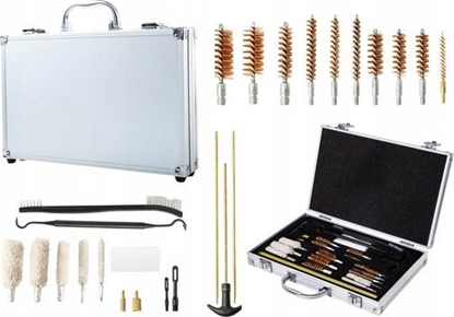 Изображение LeanToys Zestaw Do Czyszczenia Broni W Walizce Wycior 28 El LEAN Toys