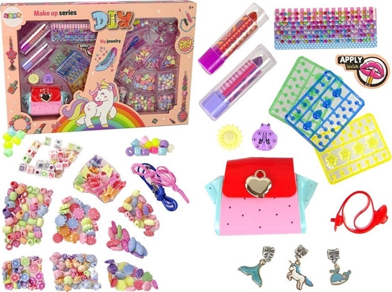 Picture of LeanToys Zestaw do Makijau i Biuterii Kolorowy