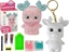 Изображение LeanToys Zestaw Kreatywny DIY Diamentowy Renifer DIY Krysztaki Brelok 3D Róowy