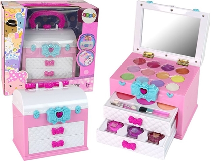 Picture of LeanToys Zestaw Piknoci w Walizce Róowy Biay