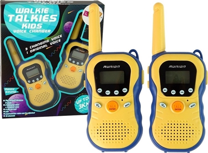 Attēls no LeanToys Zestaw Walkie Talkies Krótkofalówki Dla Dzieci óte 2 Szt.