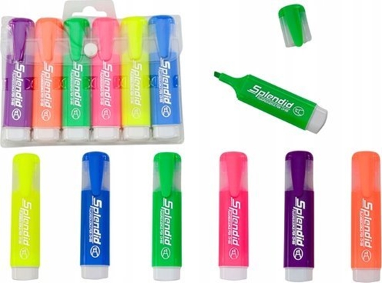 Picture of LeanToys Zestaw Zakrelaczy Pisaków Pastelowe Kolory 6szt. LEAN Toys