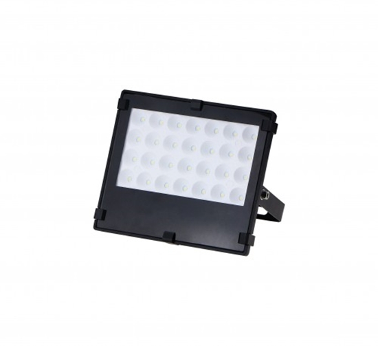 Picture of LED "Slim" sērijas Prožektors 30W 105lm/w 4500K Melns