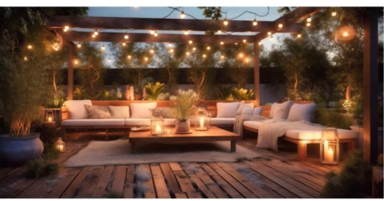 Picture of LED E27 10m H05VV-F 2*0.75 Hanging