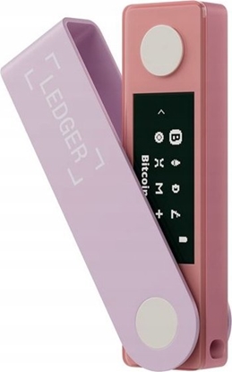 Attēls no Ledger Ledger Nano X Pastel Pink Crypto Hardware Wallet