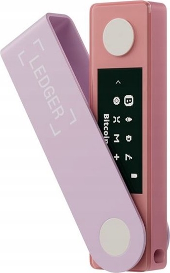 Picture of Ledger Ledger Nano X Pastel Pink Crypto Hardware Wallet