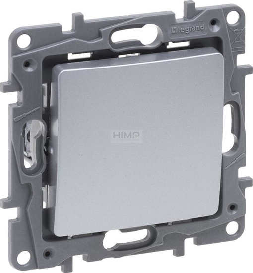 Picture of Legrand Niloe Selection cznik jednobiegunowy 10AX aluminium 762100