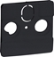 Изображение Legrand Niloe Selection Plakietka do gniazd telewizyjnych stosowanych przez operatorów telewizji kablowych (2-3 otwory) antracyt 762260