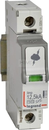 Picture of Legrand Ogranicznik przepi B+C 1P 12,5kA 320V AC 1,5kV ON 300 412270 - 412270