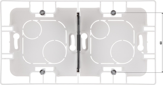 Picture of Legrand PUSZKA NATYNKOWA PODWÓJNA LE-664799 Niloe LEGRAND