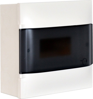 Picture of Legrand Rozdzielnica moduowa Legrand Practibox S 134218 natynkowa 1x8 moduów IP40 drzwi przezroczyste