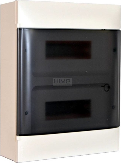 Picture of Legrand Rozdzielnica moduowa natynkowa PRACTIBOX S 2x12 drzwi przezroczyste 135432