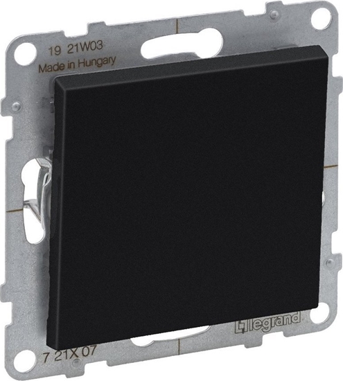 Picture of Legrand SUNO - cznik krzyowy - 10 AX - 250 V~ - zaciski rubowe, Czarny - Legrand 721407 himp