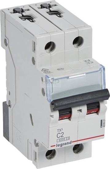 Picture of Legrand Wycznik nadprdowy S302 C2 TX3 2A 6kA 403521