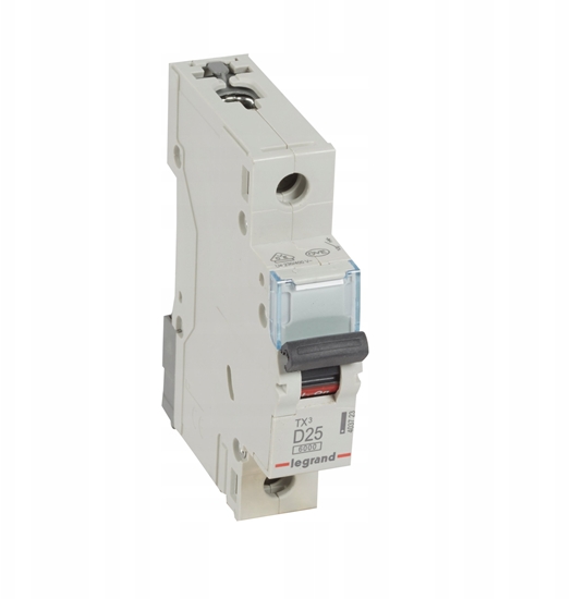 Picture of Legrand Wycznik nadprdowy S 301 1P D 25A 6000A - 403723