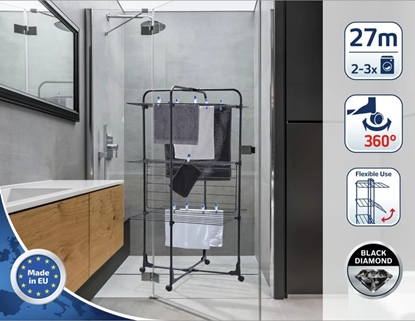 Picture of Leifheit Leifheit Suszarka wieowa na pranie Classic Tower 270, czarna