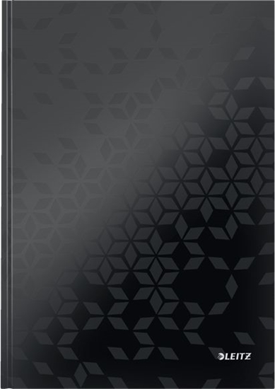 Picture of Leitz Brulion w kratk A4 Leitz WOW, czarny 46261195