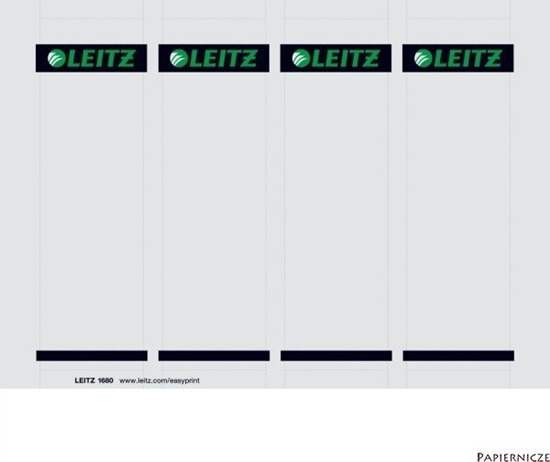 Picture of Leitz ETYKIETY GRZBIET PC LEITZ  LAF/80mm 100