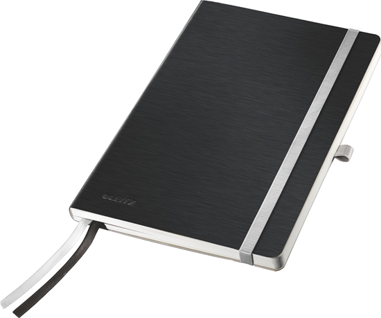 Picture of Leitz Notesbog Leitz Style A5 Softcover linjeret 80 ark Satin sort