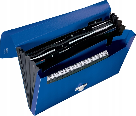 Picture of Leitz Teczka z 5 przeg Recycle* A4 PP niebieska