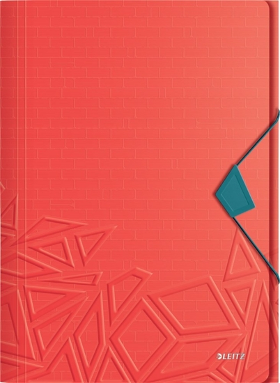 Picture of Leitz TECZKA Z ZAK� URBAN CHIC A4 PP CZERWONA