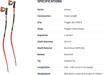 Изображение LEKI KIJE WCR SG/DH 3D 652 120