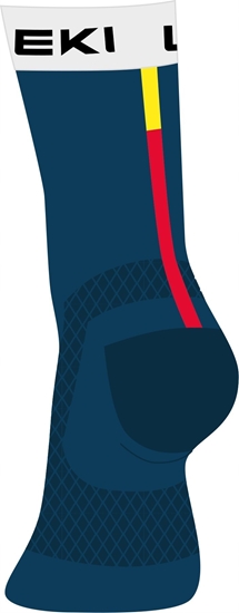 Picture of Leki LE Skarpety TRAIL RUN. 36-39 blue-white