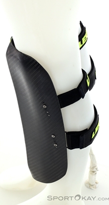 Attēls no LEKI OCHRANIACZ goleni Carbon Railroad Race Short black-neonyellow