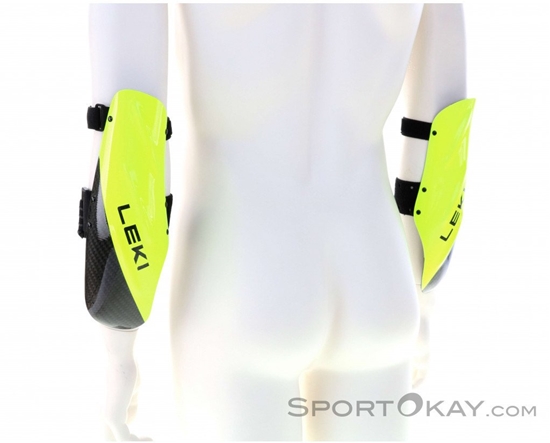 Изображение LEKI OCHRANIACZ przedramion CARBON 2.0 Big carbon structure-neonyellow