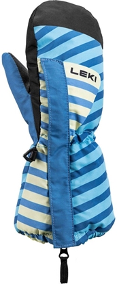 Attēls no LEKI RKAWICE Little Paw Mitt Long blue 4.0
