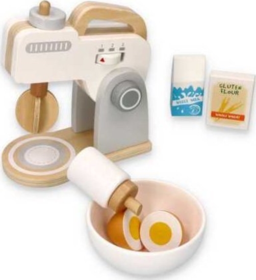 Picture of Lelin Mikser szary - drewniana zabawka