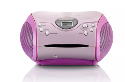 Picture of Lenco SCD-24 Digital FM Music centre Pink