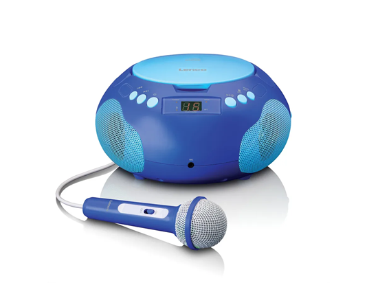 Picture of Lenco SCD-625BU CD Bluetooth Magnetola with microphone Blue