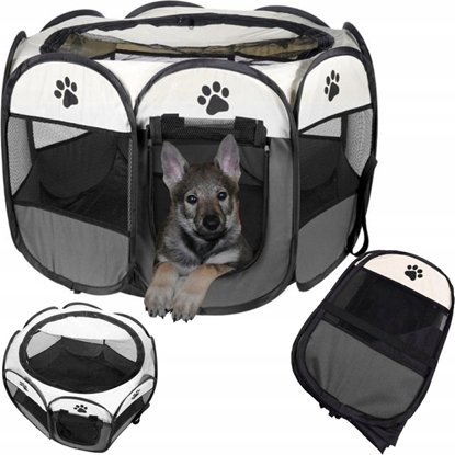 Attēls no Leobert Kojec dla psa/kota 74x74x43cm - szary