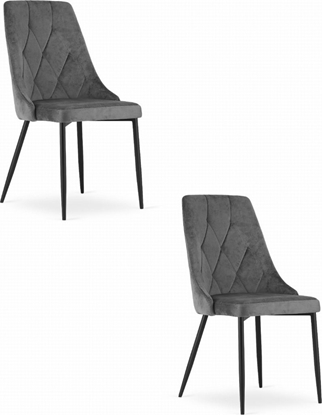 Изображение Leobert Krzeso IMOLA - ciemny szary aksamit x 2