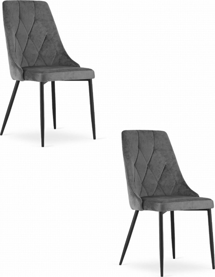 Изображение Leobert Krzeso IMOLA - ciemny szary aksamit x 2