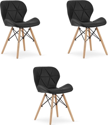 Изображение Leobert Krzeso LAGO ekoskóra - czarne x 3