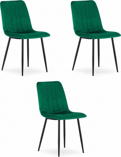 Picture of Leobert Krzeso LAVA - ciemna ziele aksamit x 3