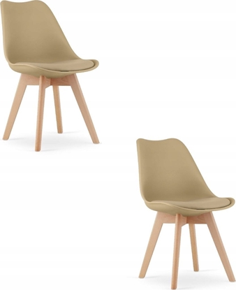 Изображение Leobert Krzeso MARK - ciemny be / naturalne nogi x 2