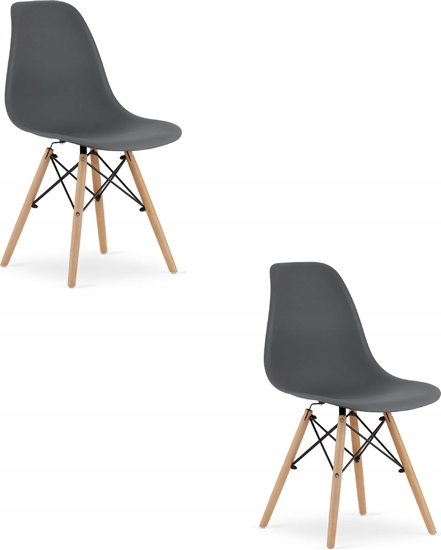 Picture of Leobert Krzeso OSAKA ciemnoszare / nogi naturalne x 2